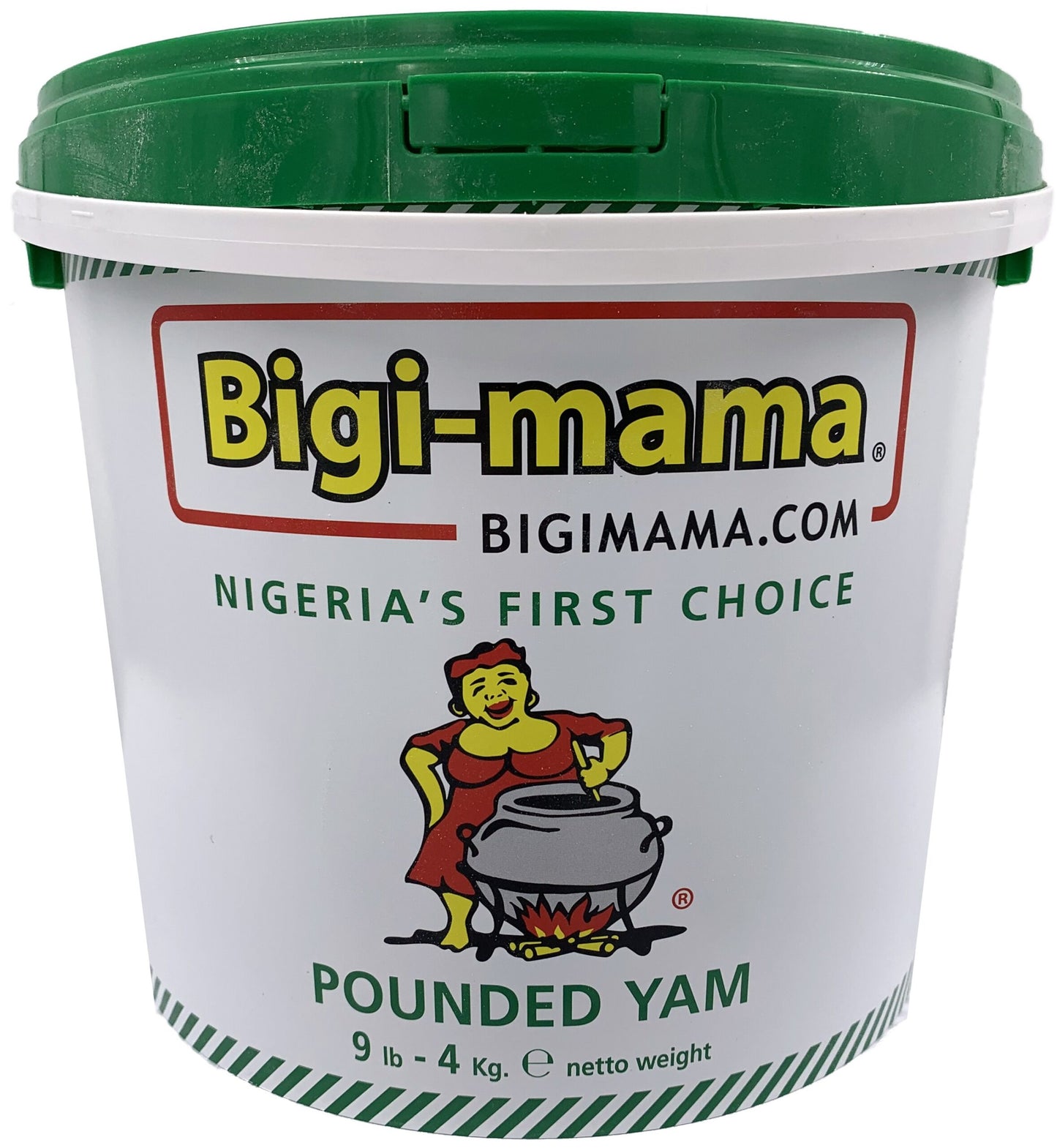 Pounded Yam Bigi Mama Bucket 1 x 4 kg