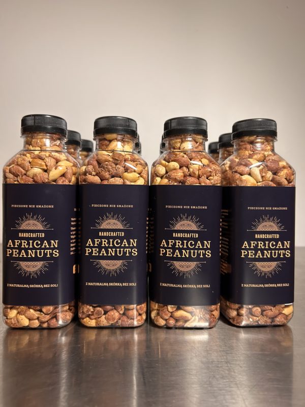 African Nuts with natural skin without salt 330g