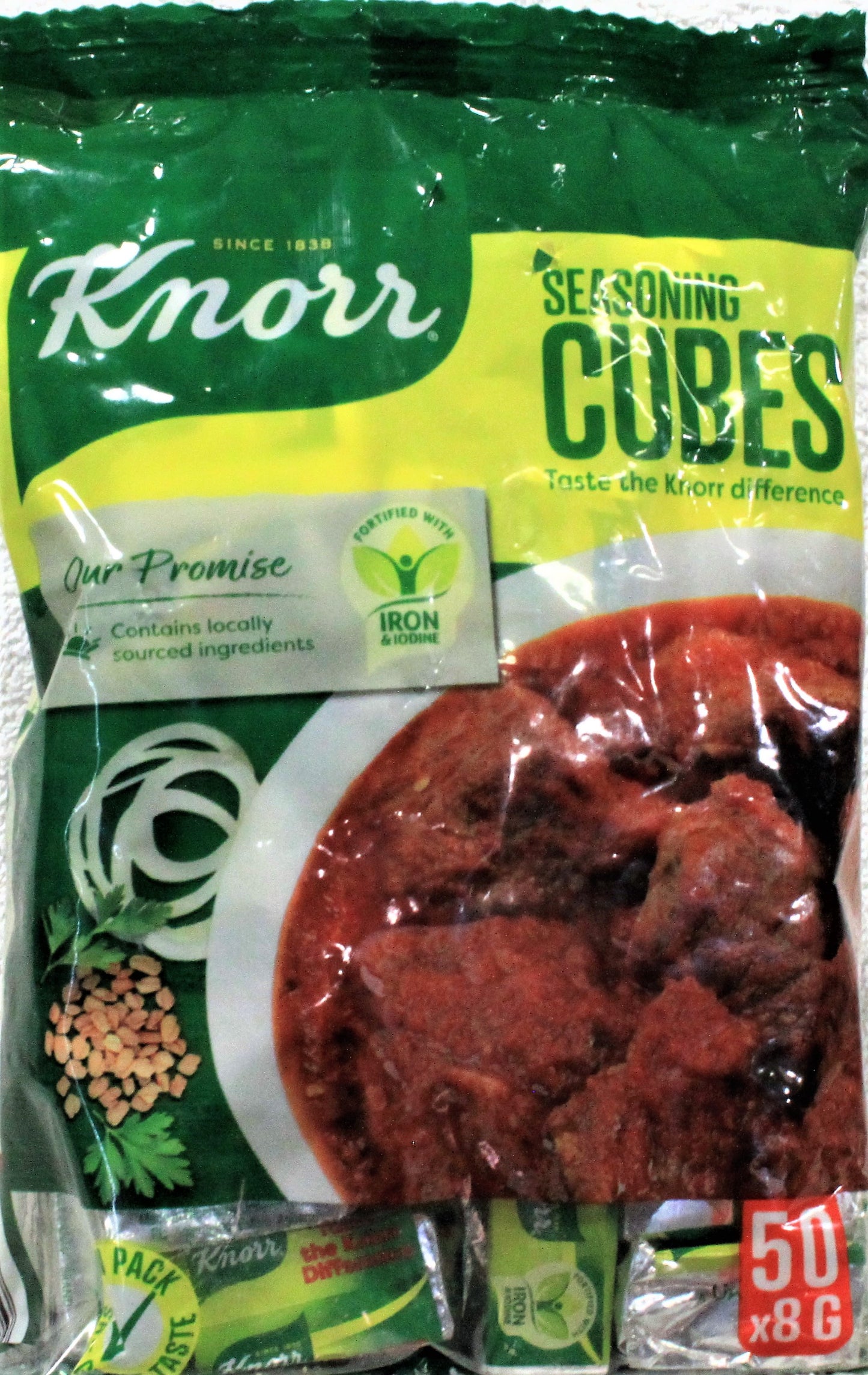 Knorr Beef Seasoning Cubes 400g