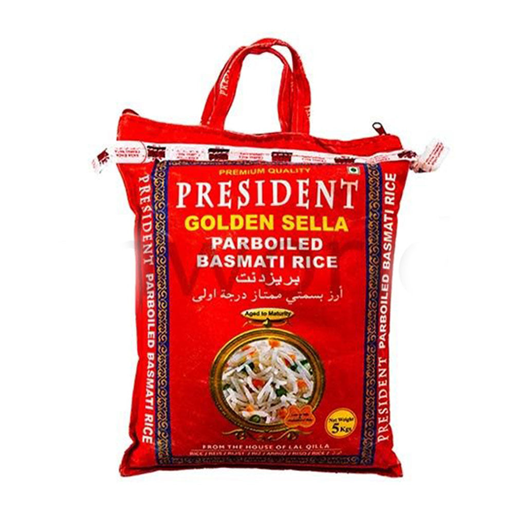 President Basmati Rice Golden Sella 5 KG