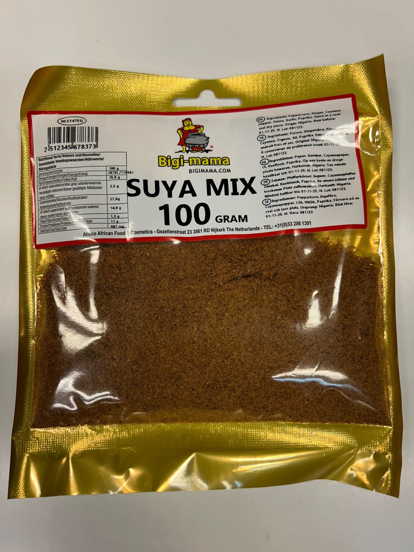 Bigi-Mama Suya Mix 100g