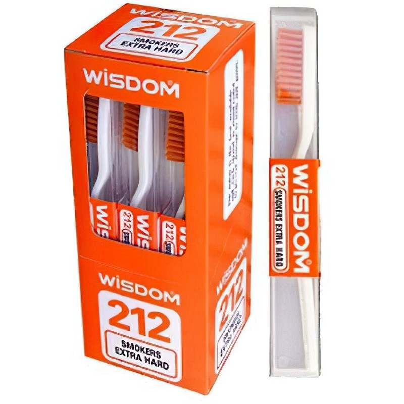 Wisdom 212 Smoker Extra Hard toothbrush