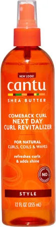 Cantu Shea Butter Comeback Curl Next Day Curl Revitalizer 355ml