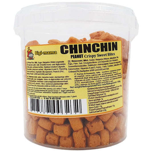 Chin Chin Peanut Biscuits Bigi Mama Bucket 500 gr