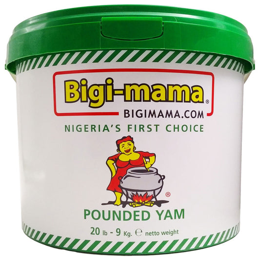 Pounded Yam Bigi Mama Bucket 1 x 9 kg