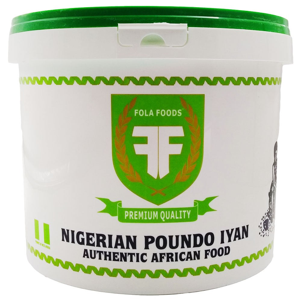Pounded Yam Fola Foods Bucket 1 x 4 kg