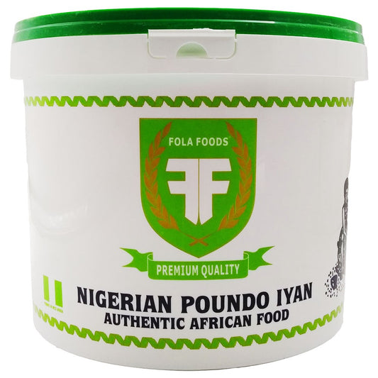 Pounded Yam Fola Foods Bucket 1 x 4 kg