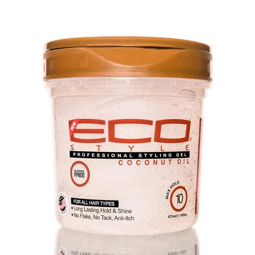Eco Style Professional Styling Gel Coconut Oil 473ML