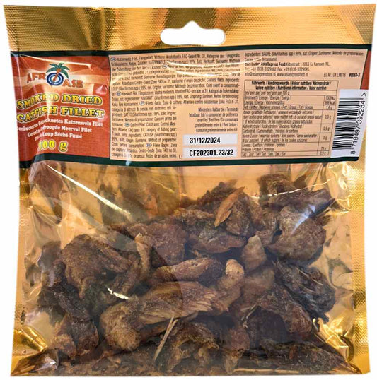 Afroase Smoke Catfish Fillets 100g