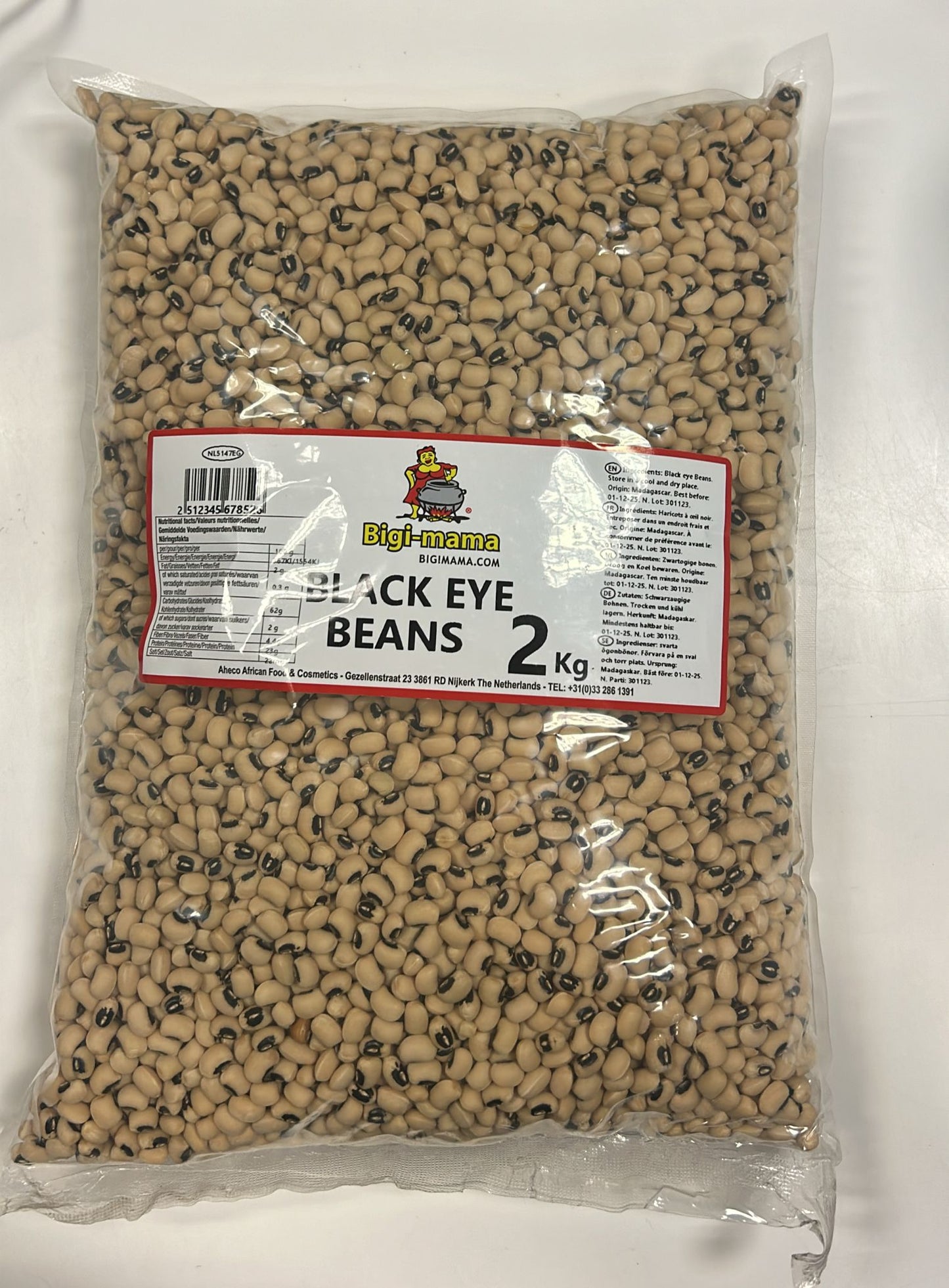 Big-Mama Black Eye Beans 2kg