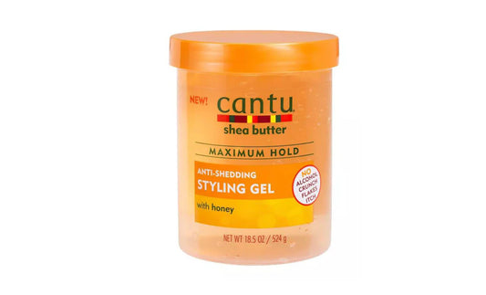 Cantu Shea Butter Maximum Hold Anti Shedding Styling Gel with Honey 524g