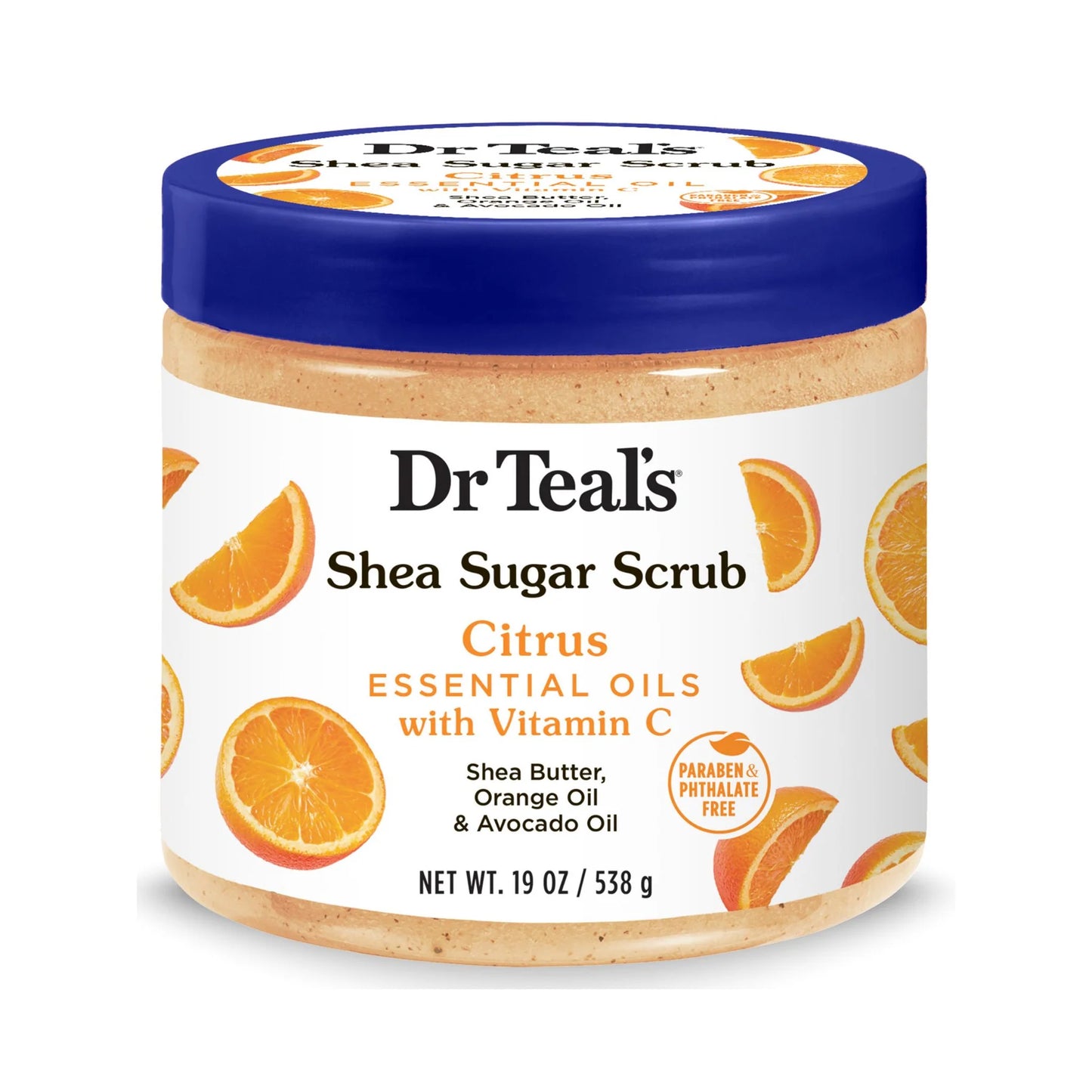 Dr Teals Shea Sugar Body Scrub with Vitamin C 538g