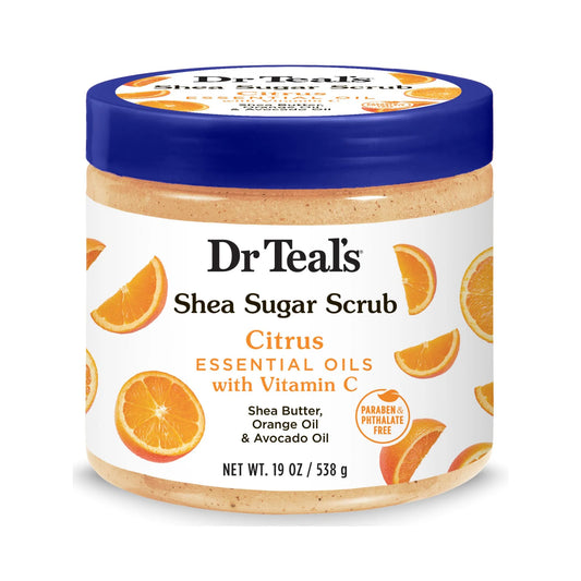 Dr Teals Shea Sugar Body Scrub with Vitamin C 538g