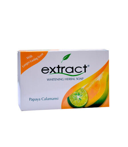 Extract Whitening Herbal Soap - Papaya Calamansi (Citrus) 125g
