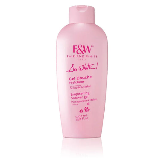 F&W So White  Brightening Shower Gel Pomegranate and Melon 1000ml