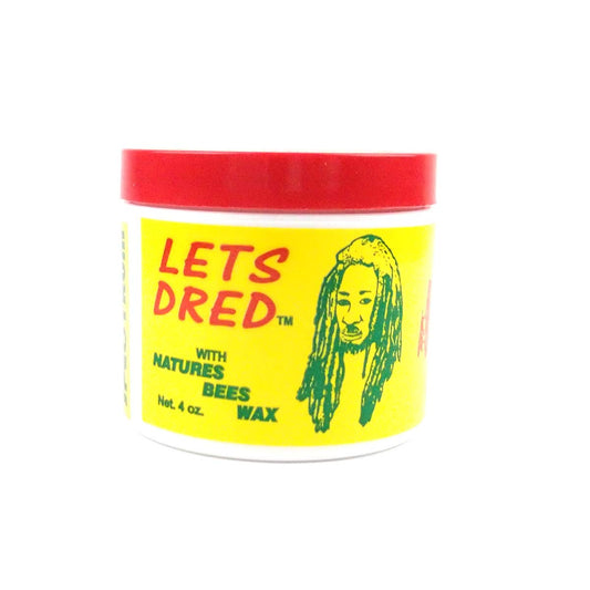 Lets Dred Nat. Beeswax 4 Oz