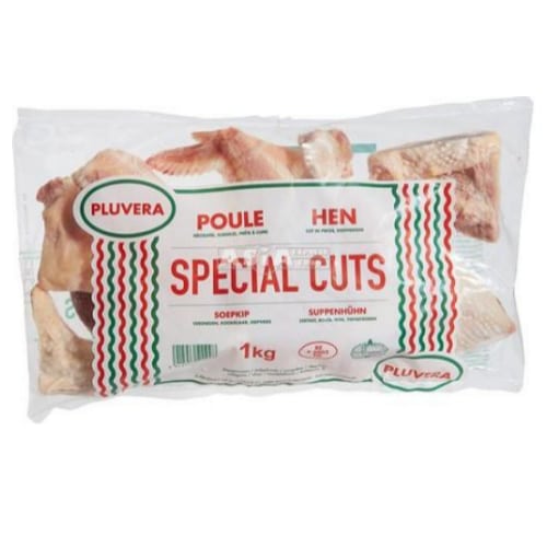 PLUVERA Strong Chicken Pre cut 1kg