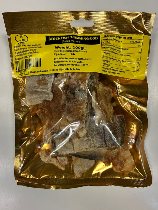 Stockfish Trimming-Cod  100g