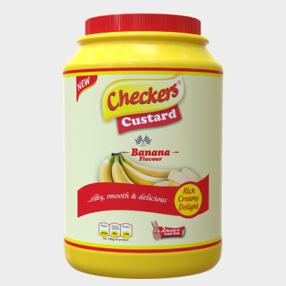 Checkers Custard Banana Jar 1kg