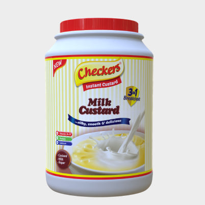 Checkers Custard Milk 3-in-1 Jar 1kg