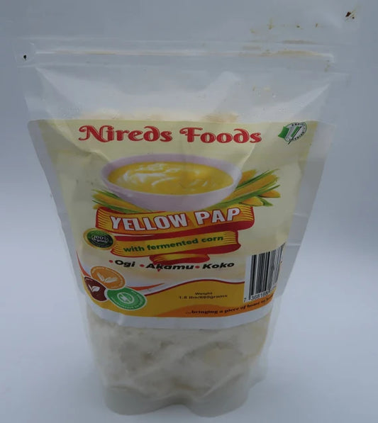 Yellow Pap (Akamu) Frozen