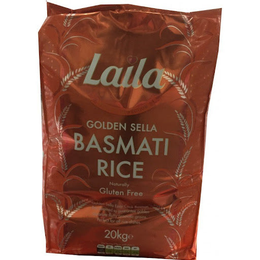 Laila Golden Sella Basmati Rice 20kg