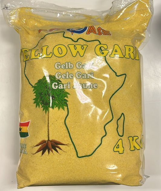 Afroase Gari Yellow 4Kg